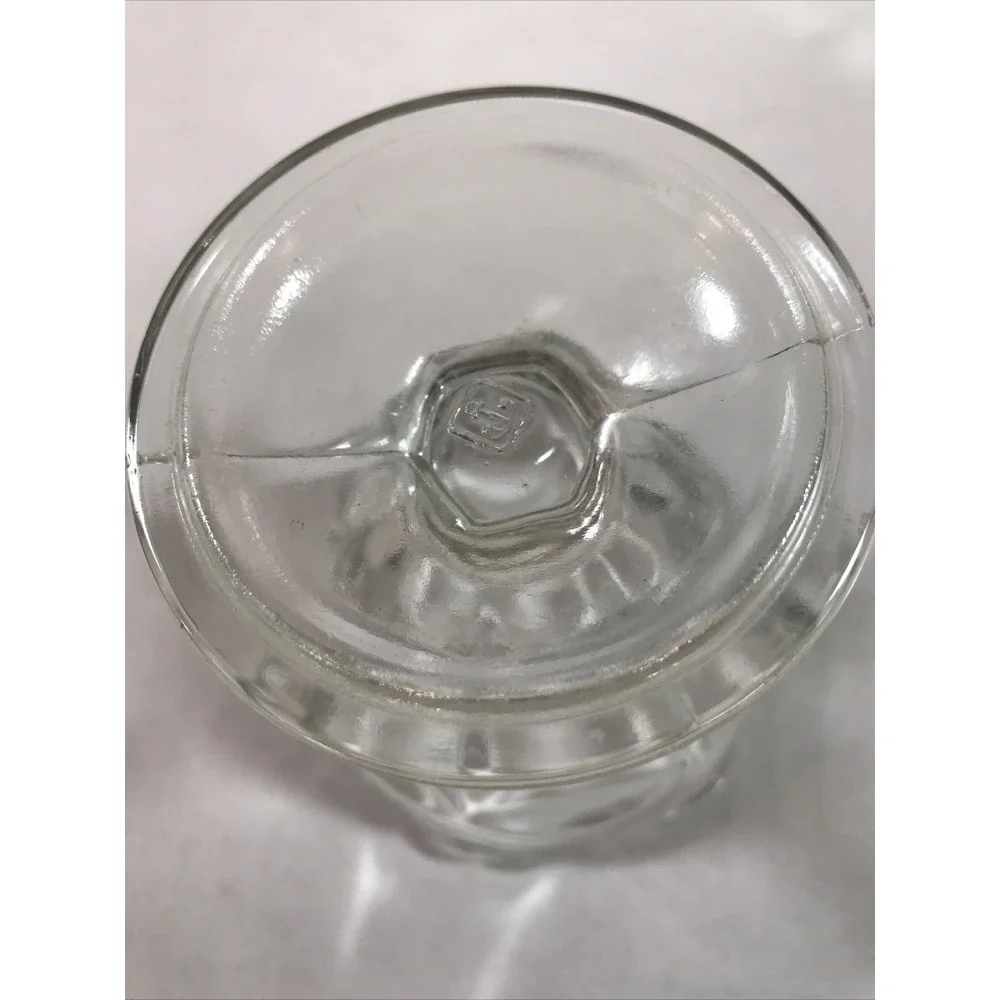 anchor hocking Clear Glass Ice Cream Cups Berry‎ Bowls
